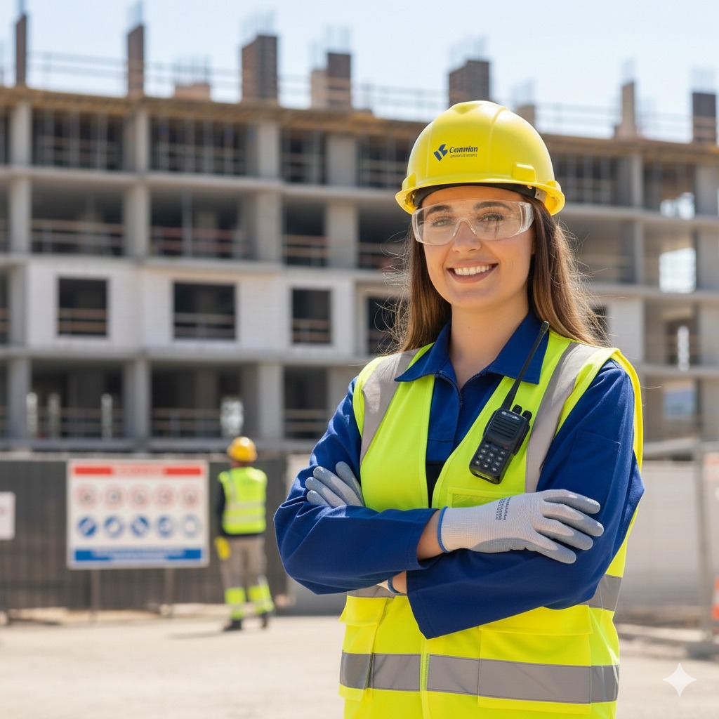 Profesional SST sonriente